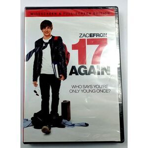 ZAC EFRON 17 Again Comedy DVD 2009 Movie Video New Matthew Perry